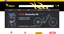 Desktop Screenshot of biketechcuritiba.com.br